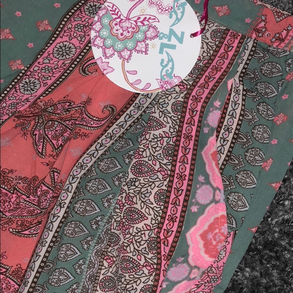 🆕Z&L HAREM PANT IN PINK MULTI COLOR - Picture 7 of 8